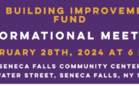 Seneca Falls DRI building improvement fund meeting set for Feb. 28